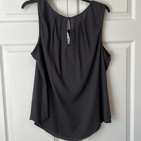 NWT Slate Gray Sleeveless Blouse 1012 - Picture 6 of 6